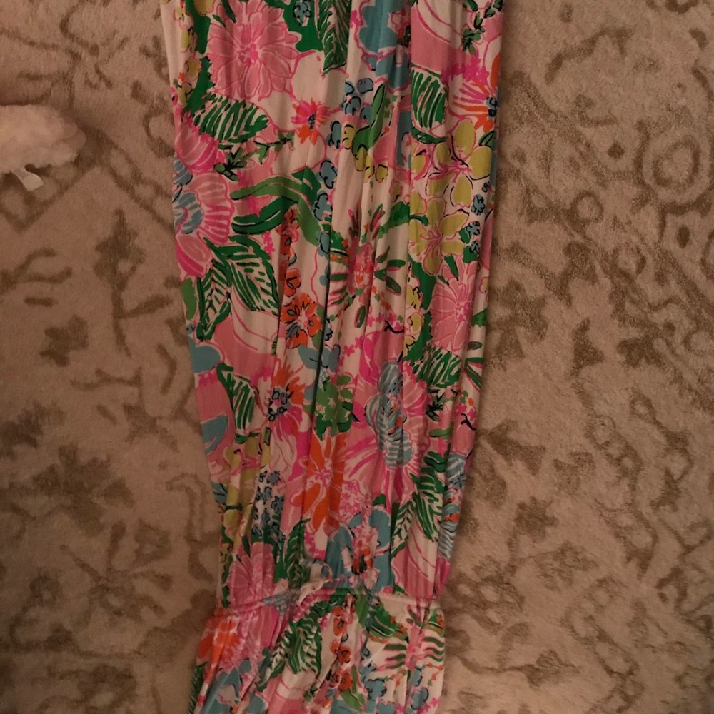 Lilly Pulitzer strapless dress